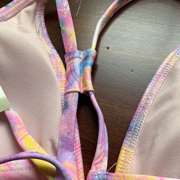 NWT‎ Gianni Bini Tie Dye Bra Size Halter Top 34DD - Picture 5 of 6